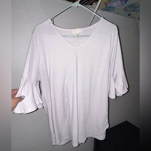 Perfect Peach Flare Shirt